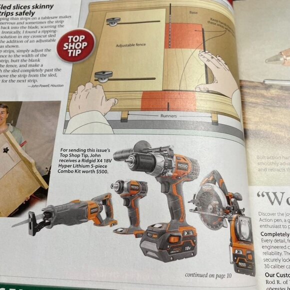 Wood Magazine Vol 29 Issue 214 No 5 Oct 2012 Match Stain to Old u - Picture 7 of 9